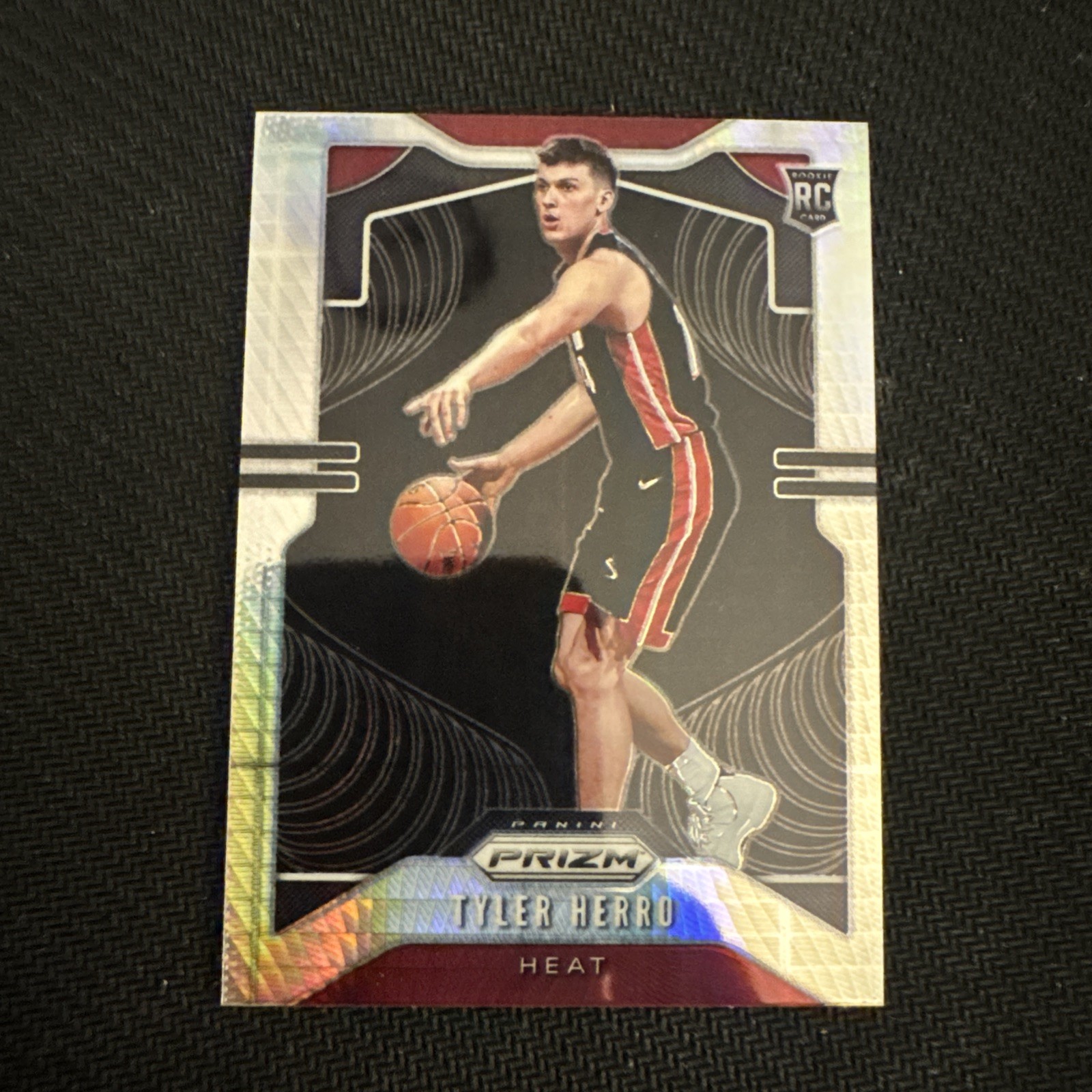2019-20 Panini Prizm Hyper Prizm #259 Tyler Herro RC Miami Heat