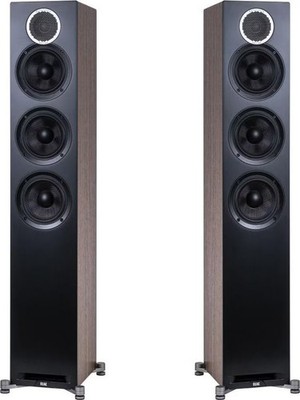 ELAC Standlautsprecher Debut Reference DFR52, 1 Paar, 3-Wege, Schwarz-Holz  ,NEU