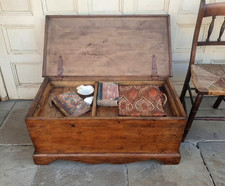 A Rustic Victorian Style Blanket Box