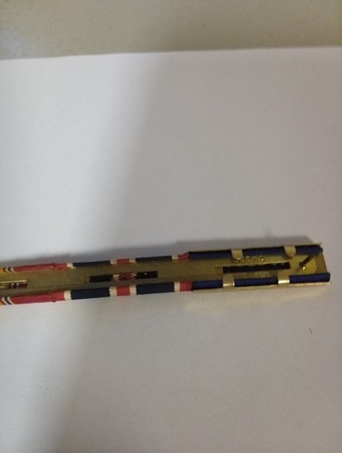 Vintage US National Defense Air and Space PUC Ribbon Bar, NO PIN BACK LOCKS - Foto 5 di 7