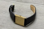 Seiko Men's Vintage Gold Tone Tank Quartz Watch 6530-5079 - New Battery Runs