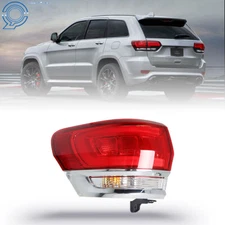 Rear Tail Light For 2014-2020 Jeep Grand Cherokee Clear Outer Driver Left Side