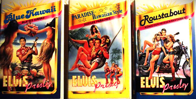 Elvis Presley  * 3-er  Filme Set * TOP  Zustand *  278  Minuten Spieldauer * VPS