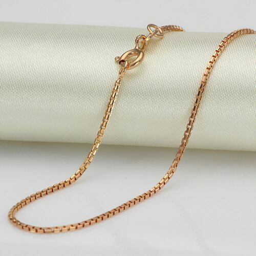 Rose Gold Finding Chain, Rose Gold Plated DIY Jewelry Chain, DIY Necklace  Chain, Assorted Styles, 1 foot, GemMartUSA (RPCH)