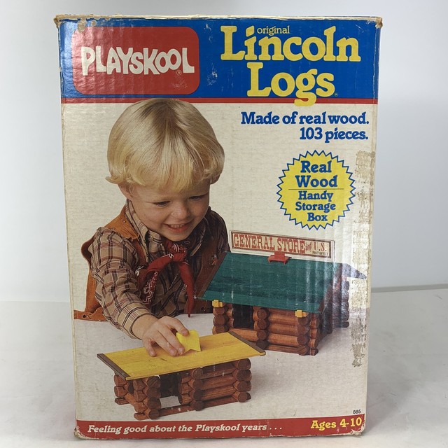 playskool lincoln logs