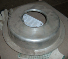 14 Spun Aluminum Air Cleaner 2 12 Recessed Base 5 Inlet