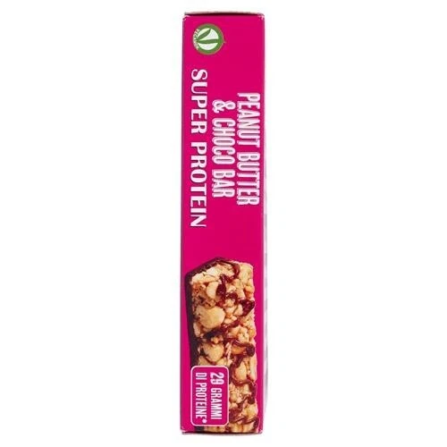 4X Fiorentini Barrette Peanut Butter & Choco Bar Super Protein 114g - Foto 4 di 5