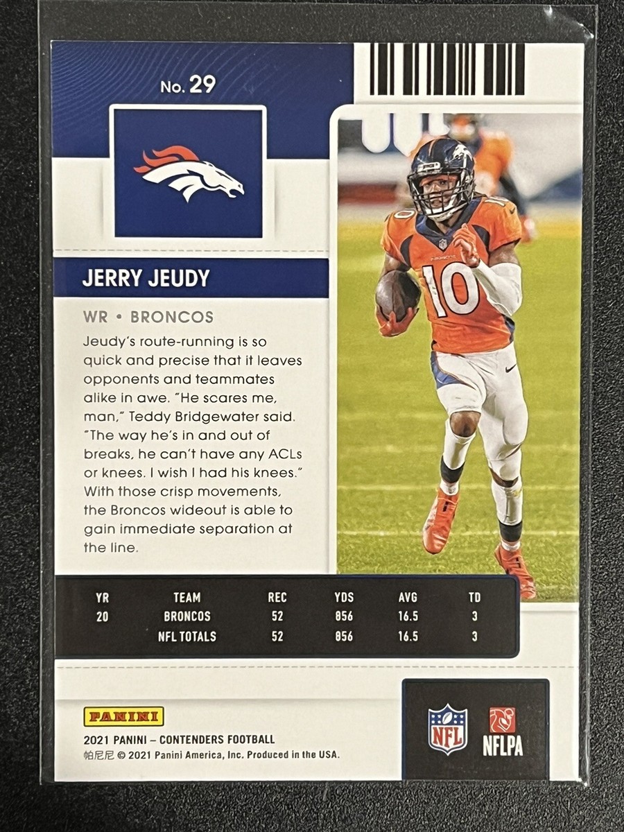 PANINI NFLカード PHOENIX JERRY JEUDY BRONCOS 16/25 #RR-JJ 送料無料 中古 IT2 楽天市場】【中古】 PANINI NFLカード PHOENIX JERRY JEUDY