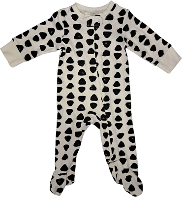 Lullaby Lane Baby Clothes Lullaby Lane Full Zip Sleep N Play Black