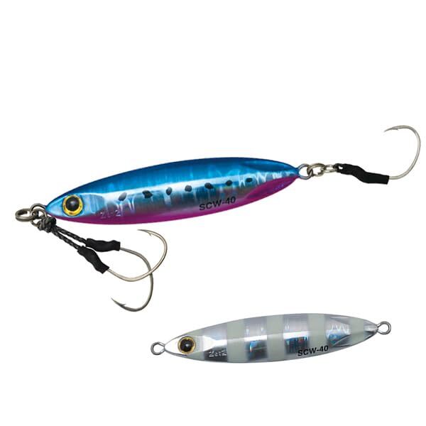 Palms (Palms) Metal Jig Lure Slow Bratcast Wide 60 Zebraglow Scw-60 Official