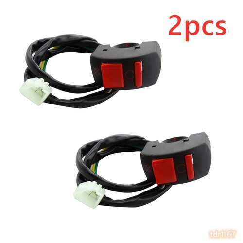 2pcs 7/8 22mm Ignition on/off Kill Switch 50c 110cc 125cc PIT Quad Dirt ...