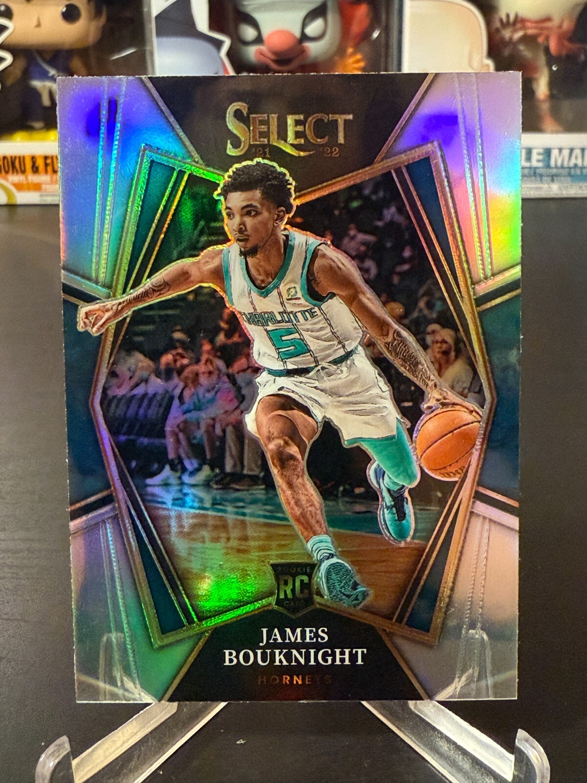 2021-22 Panini Select Premier Level Silver Prizm James Bouknight #122 Rookie RC