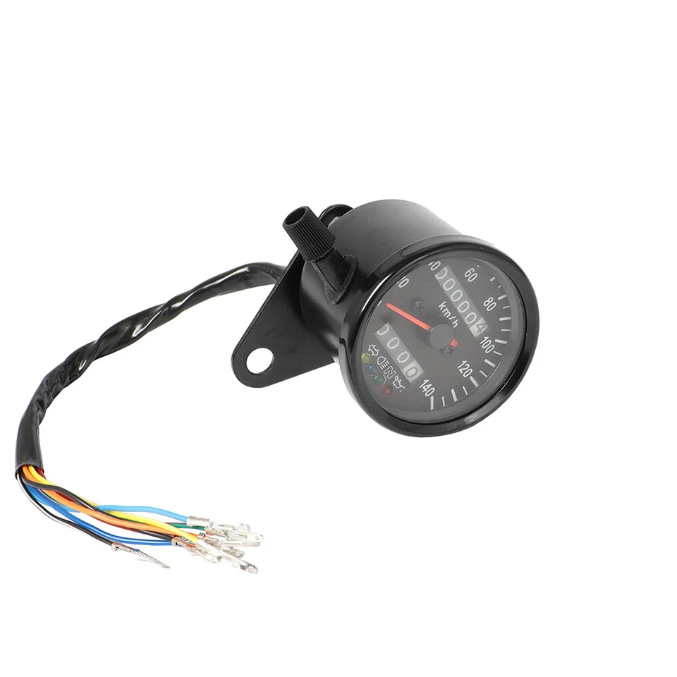 1PC Dual Odometer/Speedometer/KMH Gauge/Waterproof For/12V Motorcycle Dirt Bike - Image 2 of 4