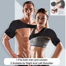 Shoulder Brace Support Compression Sleeve Torn Rotator Cuff Relief Joint AC Pain