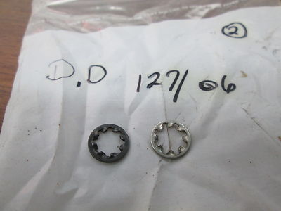 Vintage NOS Penton KTM DID 127/06 Lock Washers QTY2