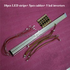 10pcs 533mm LED Backlight Strips Update 15 24''Inch LCD Screen To LED Monitor