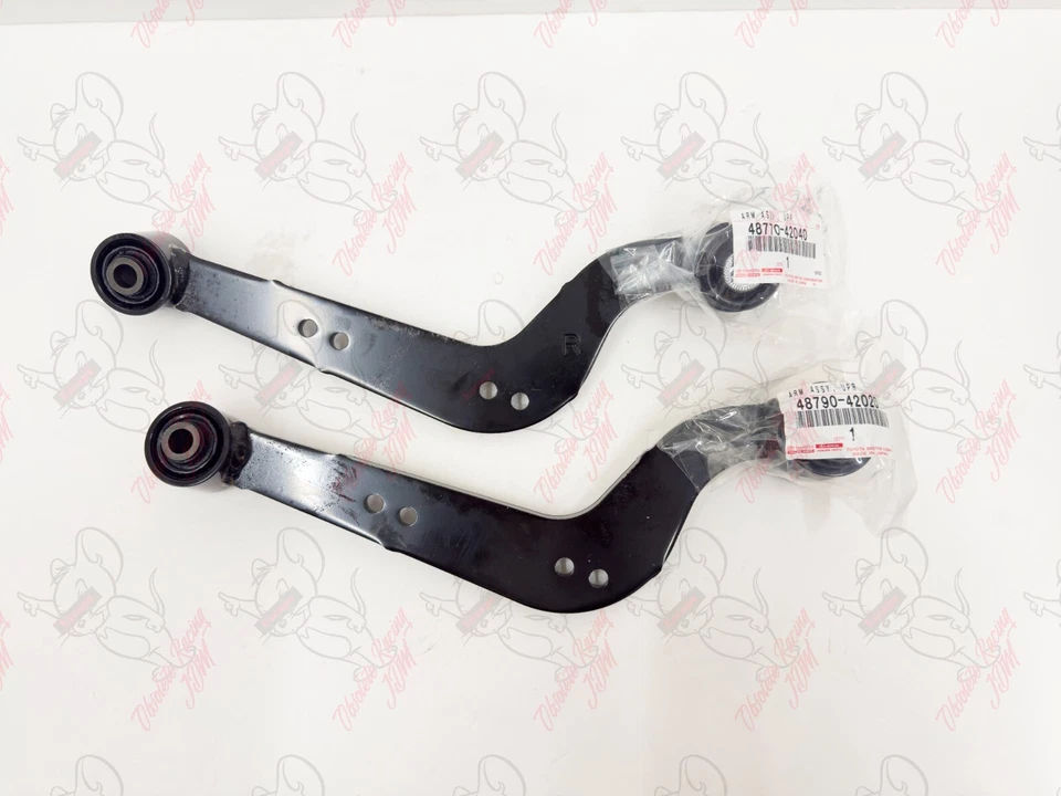 Juego de brazo de control superior trasero izquierdo y derecho TOYOTA OEM para RAV4 Lexus NX200h Foto 3 de 4