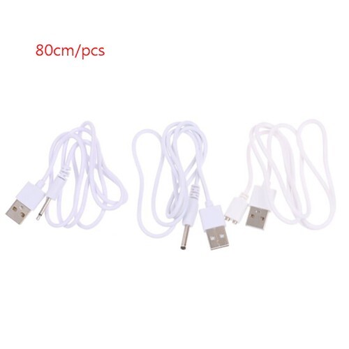 Replacement DC Charging Cable 2.5mm USB Adapter Cord Fast Charging Cord New io - Picture 1 of 15