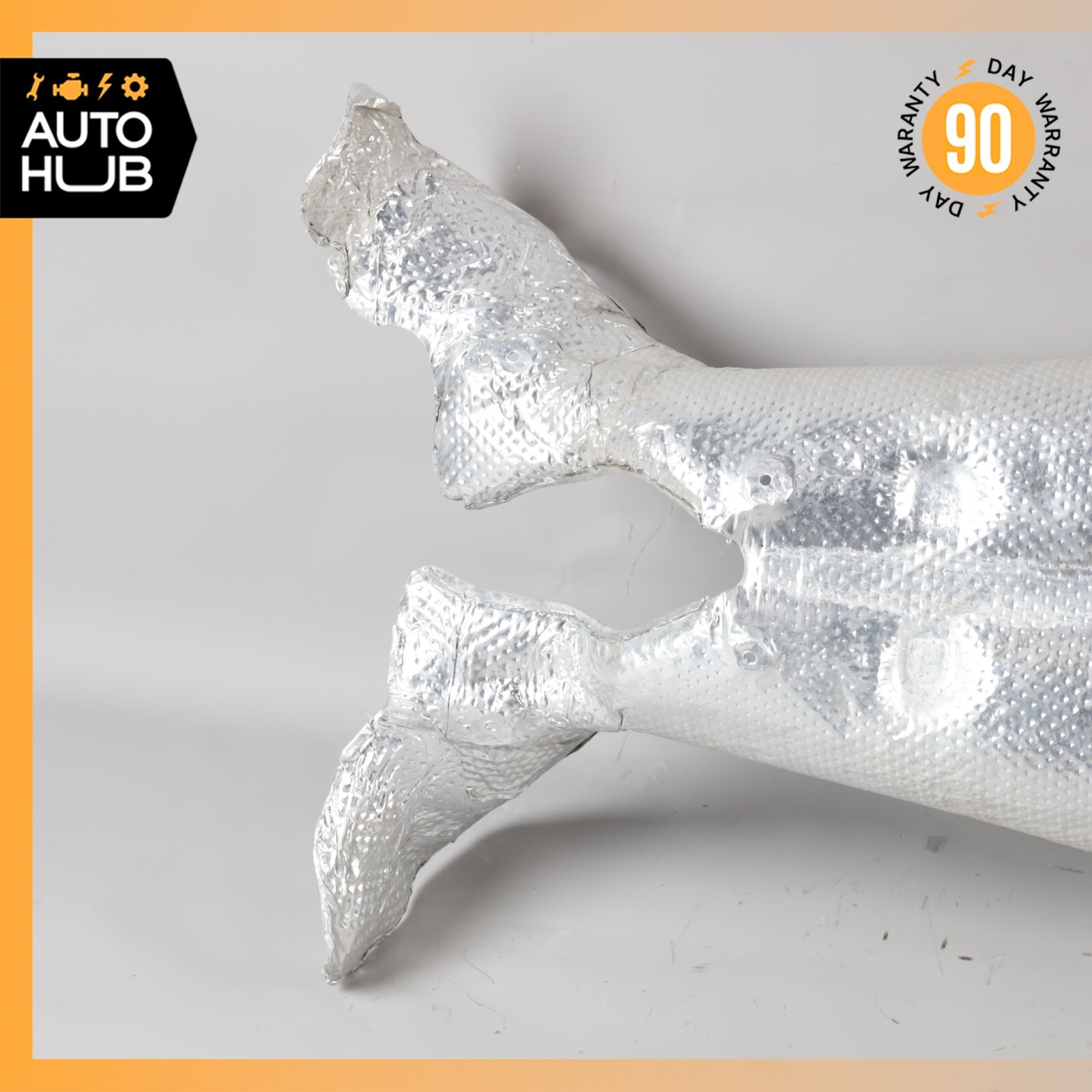 18-23 Aston Martin DB11 4.0L V8 Underbody Exhaust Muffler Heat Shield Panel OEM