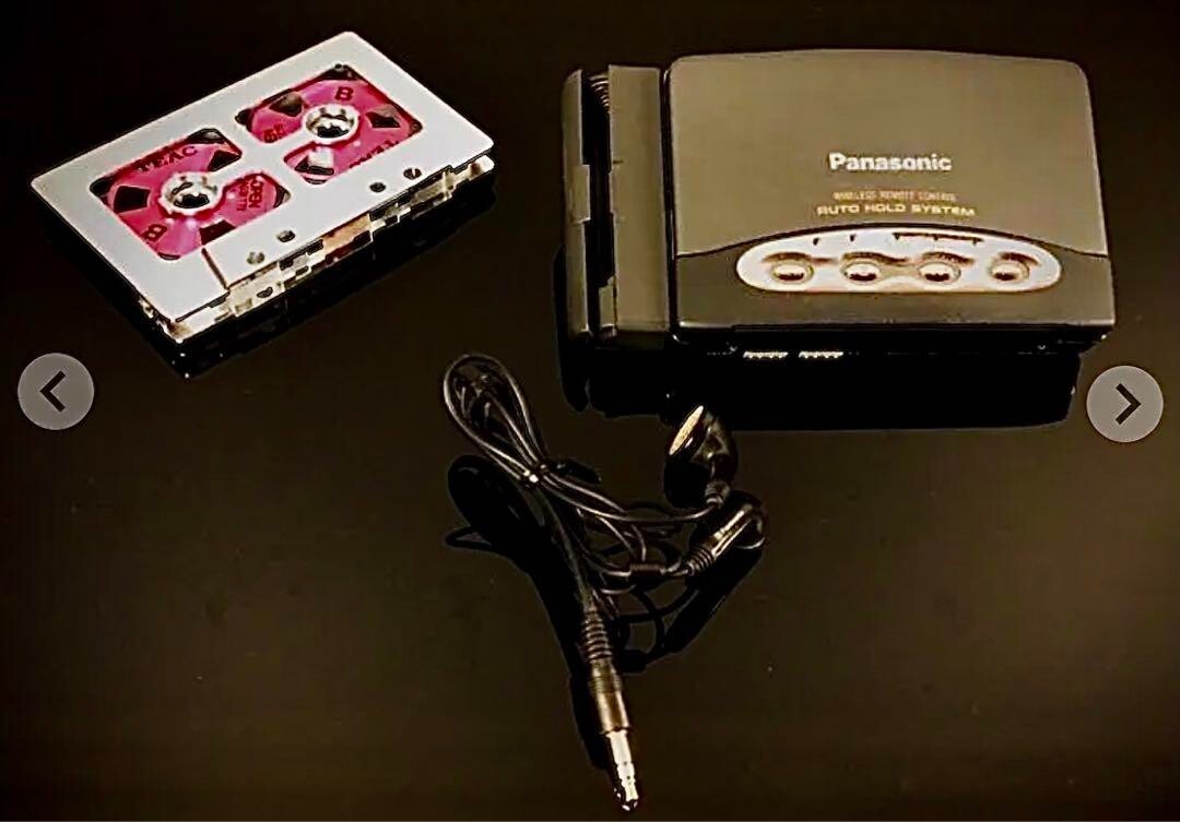 カセットウォークマPanasonicRQ-S95ワイヤレス「整備済み、完動美品」 カセットウォークマンPanasonicRQ-S95ワイヤレス「稀少、完動超美品」