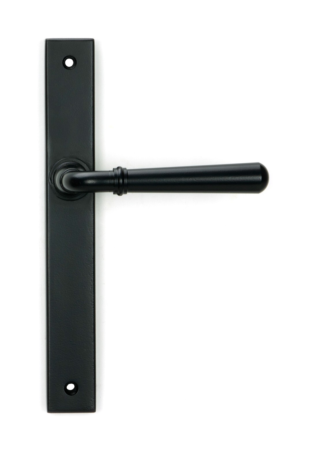 From The Anvil 46411 Matt Black Newbury Slimline Lever Window Espag. Latch Set