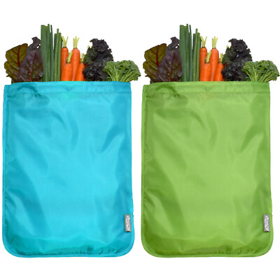 ChicoBag Reusable Moisture Locking Produce Bag with Drawstring for Shopping 