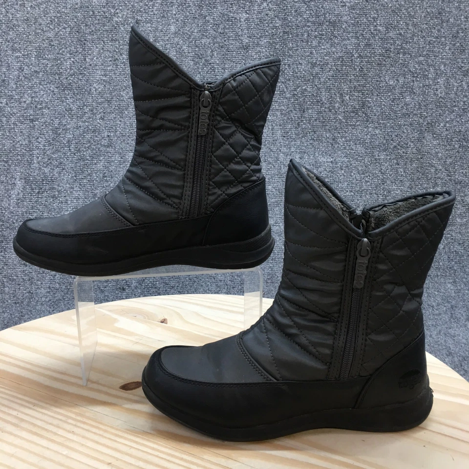 Totes Botas de Invierno Mujer 7M Negras Audrey Acolchadas Impermeables Cremallera Media Informales Foto 2 de 4