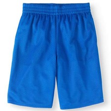 Athletic Works Active Mesh Shorts Boys SIZE M Cobalt Crush    --CH8--