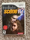 Scene It? Twilight Nintendo Wii Game - Complete - Acceptable Condition
