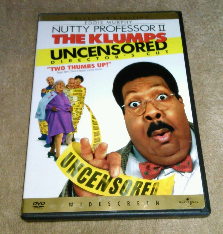Nutty Professor II: The Klumps DVD Uncensored Collectors Edition