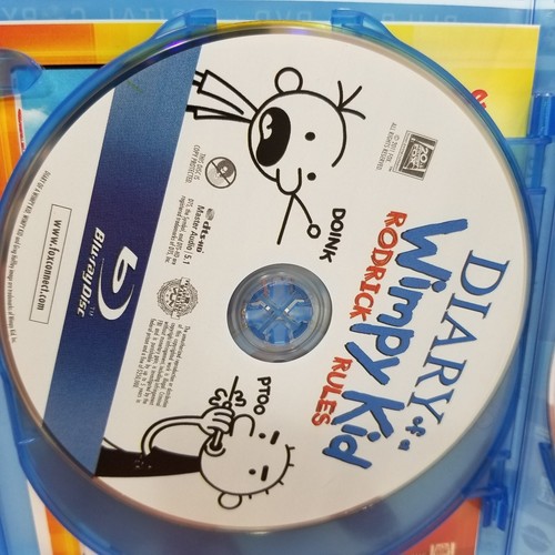 Blu-Ray Children's Movies Lot - Diary of a Wimpy Kid - Alvin and the Chipmunks 2 - Picture 7 of 14