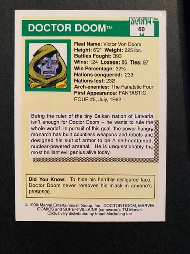 Finish Your Set - 1990 Impel Marvel Universe Series 1 Cards - Combined Shipping - Picture 121 of 329