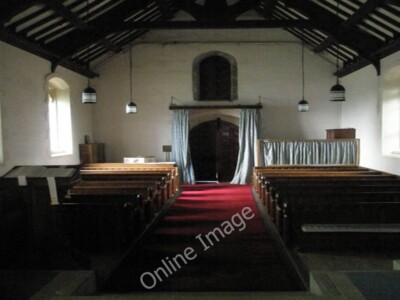 Photo 6x4 The nave at St Michael's, Sibdon Carwood  c2009