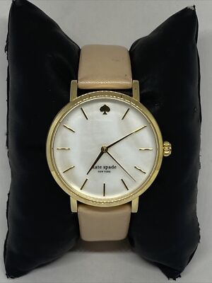 Kate Spade New York Metro 0073 Women Beige Leather Analog Dial Wrist Watch MP627 $_57.JPG?set_id=8800005007 main image 4