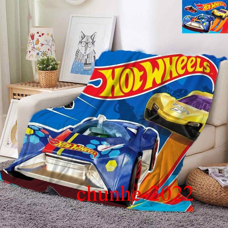 Kids Hot Wheels Fleece Blanket Throw Sofa Bed Warm Soft Blanket Flannel  Gift UK | eBay
