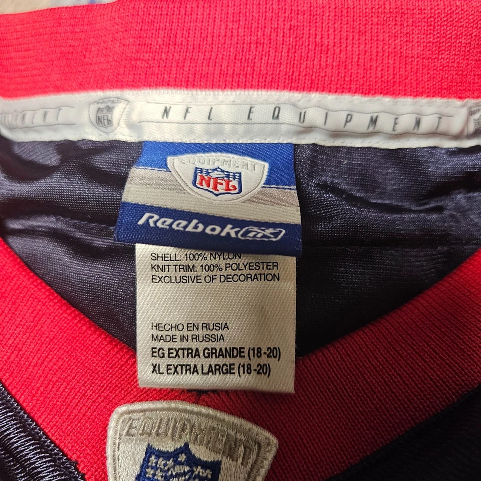 Houston Texans David Carr Jersey Reebok NFL Equipment Football Boys XL Nylon - Изображение 3 из 4