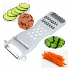 Slicer Peeler Grater Fruit Vegetable Peeler Cutter 5 in 1 Cucumber Carrot Potato