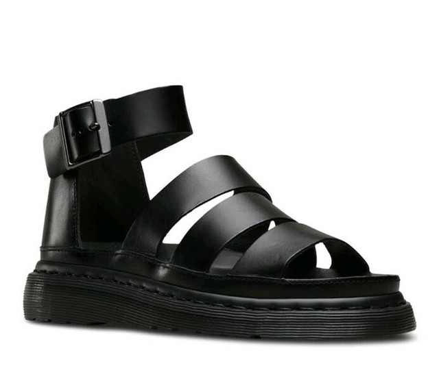 Dr Martens Black Brando Leather Womens 