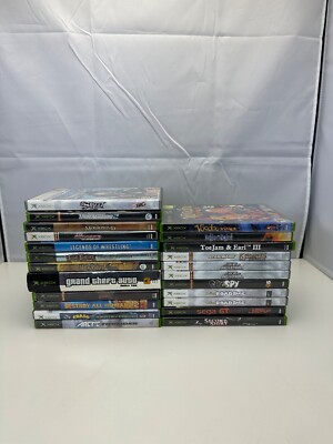 Xbox Original Games! Tested and Working. Many Complete. Pick and Choose!!