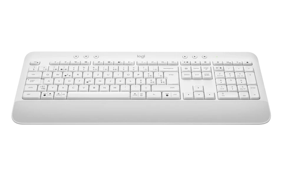 Logitech Signature K650 kabellose Tastatur Handballenauflage Schweizer (QWERTZ) - Bild 2 von 4