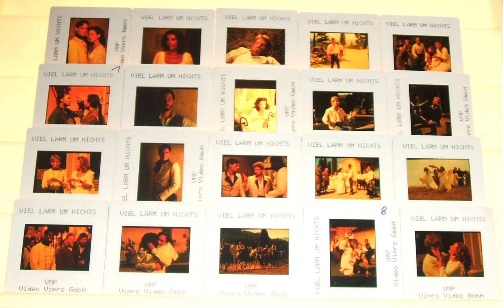 Much Ado About Nothing - Keanu Reeves -  20 Original Studio 35mm Slides