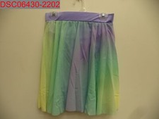 Weissman Girls Violet True Colors Skirt, Size IC 7-8