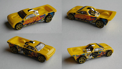 Hot Wheels Bedlam gelb Team Hot Wheels Spielzeugauto Auto Car Mattel HW yellow
