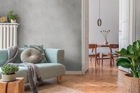 Struktur Tapete Putzoptik Vliestapete Mit Metallic Effekt Grau Silber Wohnzimmer