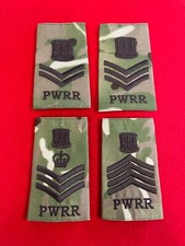 Princess of Wales's Royal Regiment Drummer MTP Combat Rank Slides