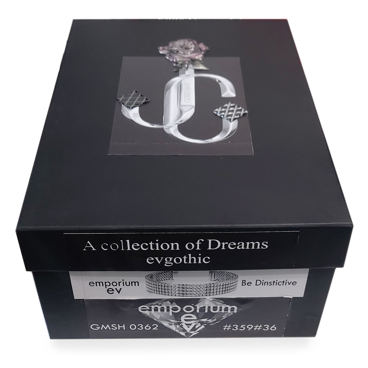 箱&紙袋&保管袋付☆JIMMY CHOO PROVA ブラック 36 箱&紙袋&保管袋付☆JIMMY CHOO PROVA ブラック 36