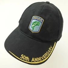 B.A.S.S. 50th Anniversary Fishing Adjustable Adult Baseball Ball Cap Hat
