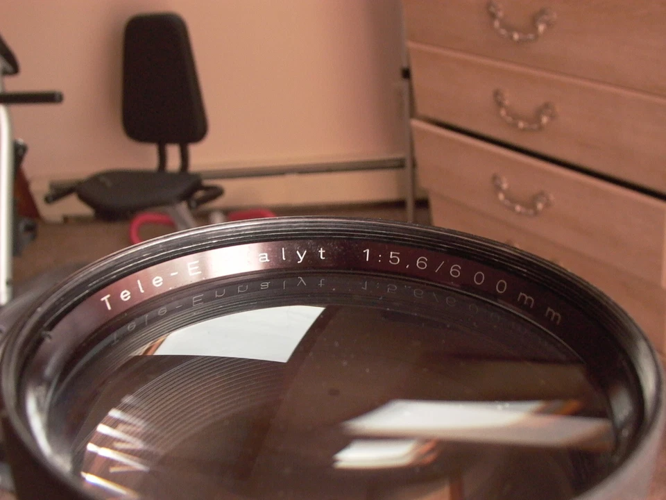 Enna Tele Ennalyt 5,6/600 mm #3808402 Desconocido Lente Montaje Rosca 70x1 mm Tornillo OK Foto 4 de 4