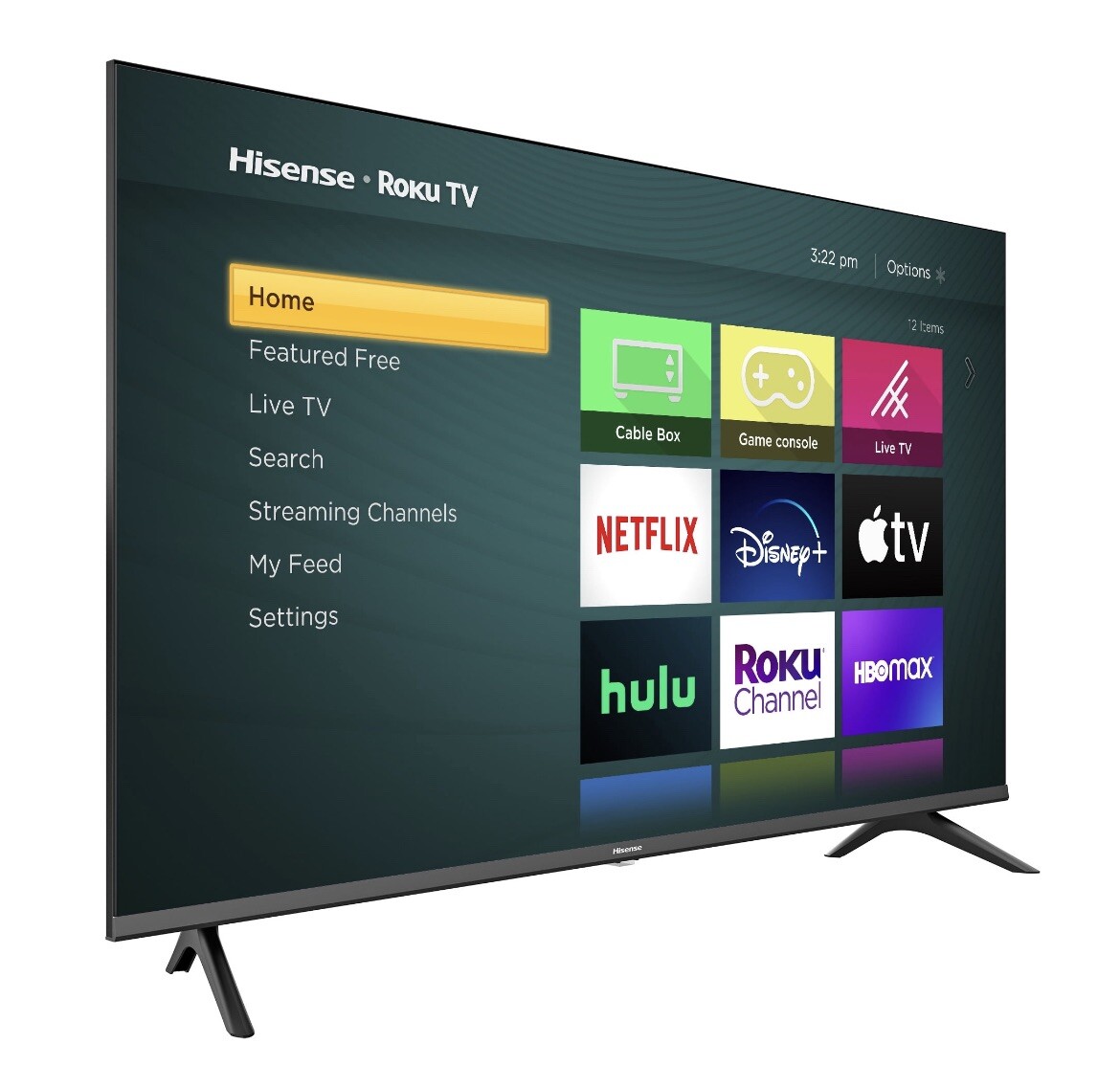 Hisense 32” Class 720P HD LED LCD Roku Smart TV H4030F Series