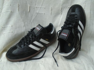 mens adidas samba black leather